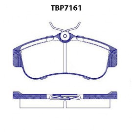 BRAKE PAD (FRONT) - NISSAN